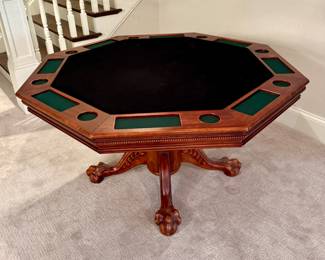 $700- Solid wood game table - 53x30.5
