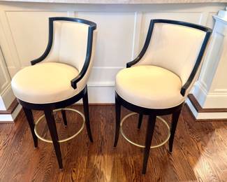 $600 each- (2 available) Tylor Swivel Barstools (purchased for $2000+/each) These are stunning, buttery leather, perfect condition.