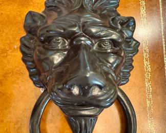 $150 Maitland Smith door knocker, 8L x 13H