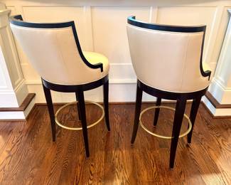 $600 each- (2 available) Tylor Swivel Barstool by (purchased for $2000+)