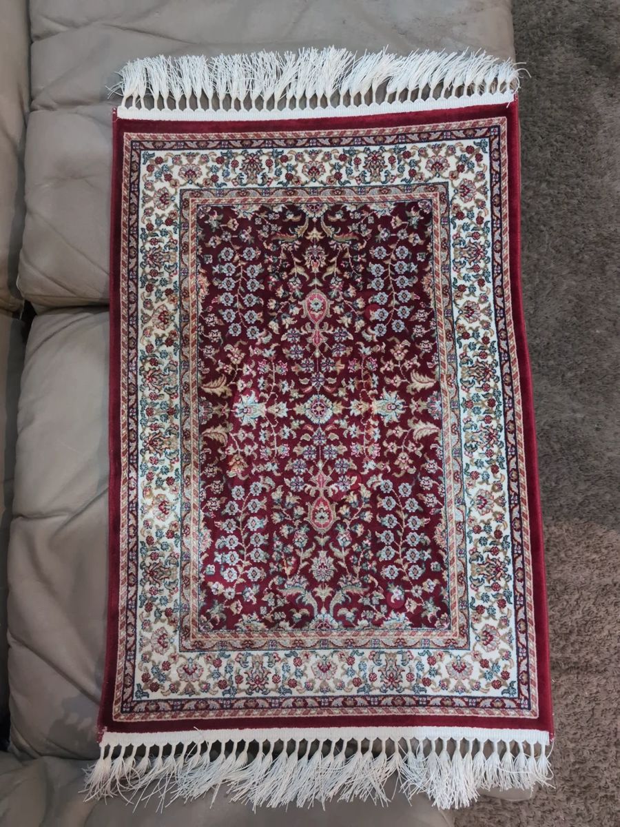 Authentic Silk Turkish Rug (from Cappadocia) - Purchased in Turkey $300