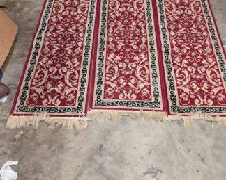 Three floral runners $30
