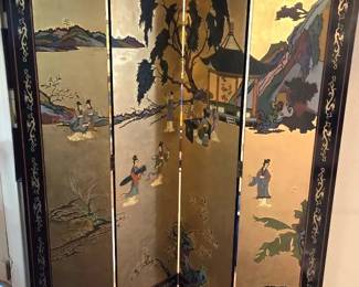 Beautiful Metallic Asian Screen