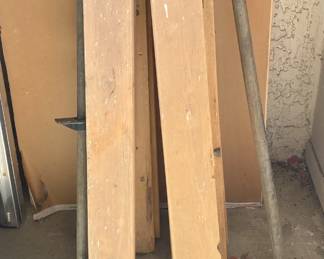 4 Sawhorses Irwin Clamps