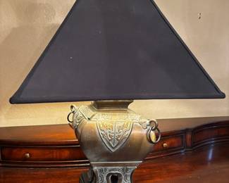 Brass Asian Lamp