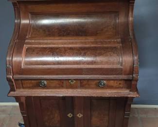 Small Antique Roll Top Desk