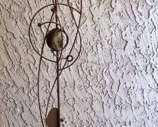 Unique Metal Standing Art Piece For Patio