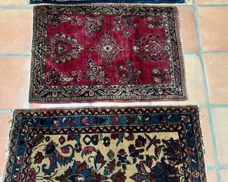 3 Small Oriental Rugs