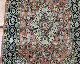 PeachCremeBlues Persian Rug