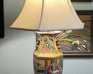 Detailed Asian Lamp