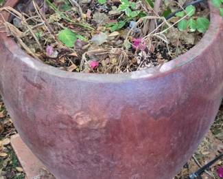 Very Large Copper Toned Pot