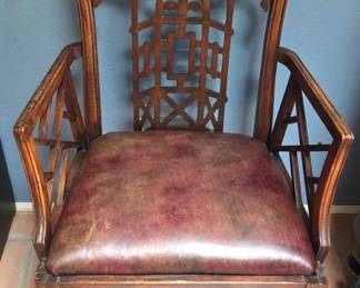 Stately Carved Chair