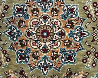Small Persian, Olive And Teals