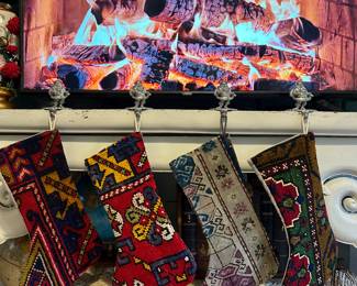 turkish rug christmas stockings!