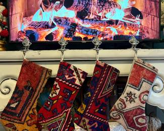 turkish rug christmas stockings!