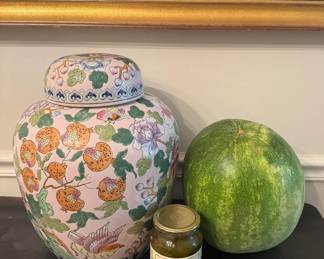 Ginger jar larger than a watermelon! 