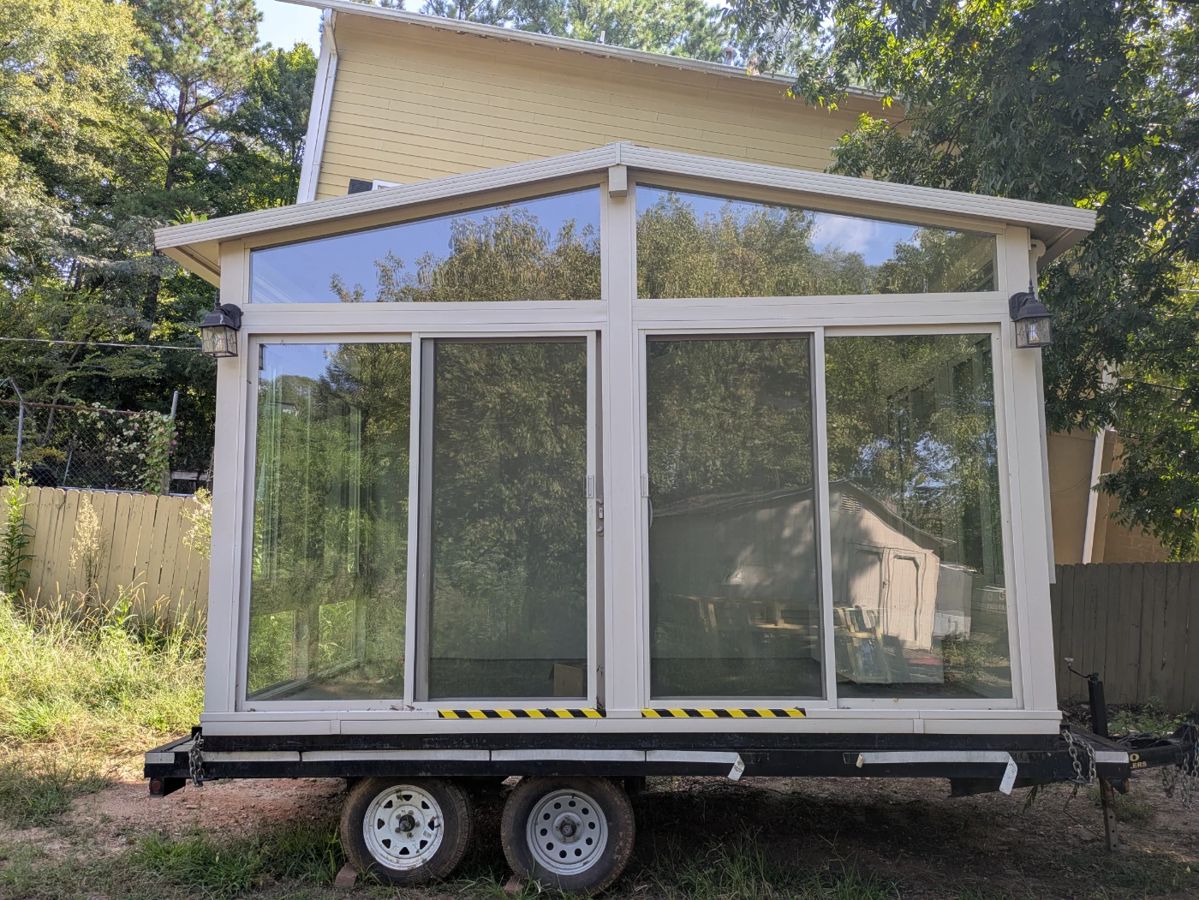 Aluminum She-Shed ** Trailer is NOT included**