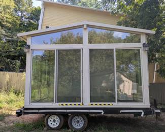 Aluminum She-Shed ** Trailer is NOT included**
