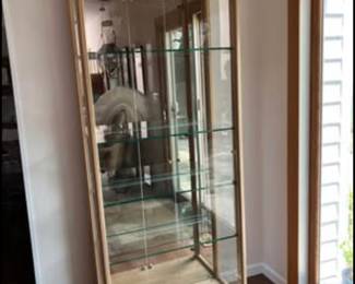 Henredon display cabinet. 