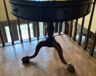 Drum table from Marshall Fields