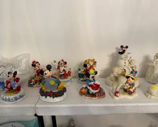 Collectible Disney figurines