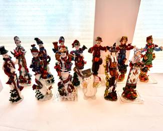 Lenox "Winter Greetings" figurines