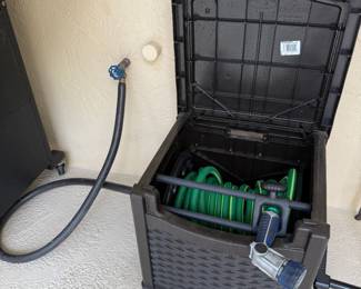 Hose w storage box