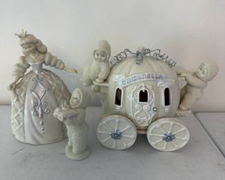 Sno Babies w/Cinderella and Stagecoach