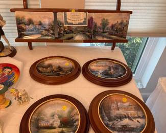 Thomas Kinkade plates
