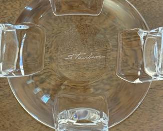 Steuben glass, signed