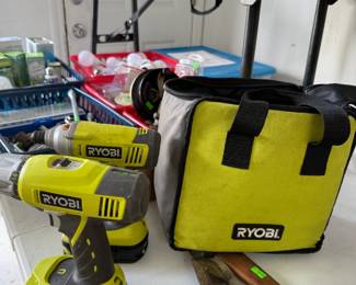 Ryobi drills w/batteries
