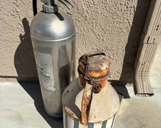 Old fire extinguisher