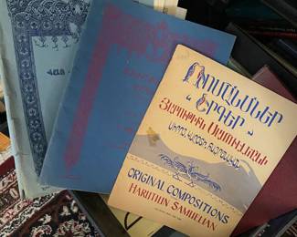 Armenian sheet music