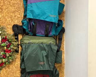 Hiking backpacks