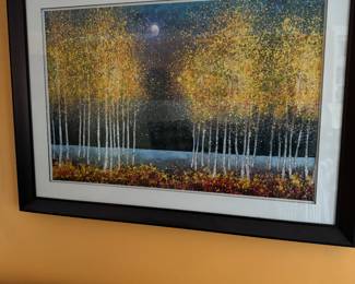 Framed Lithograph 
