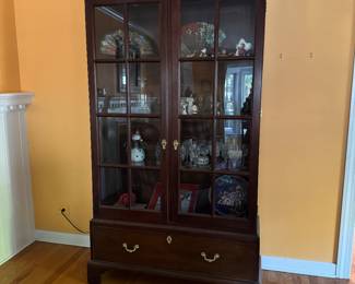 Another Stickley Colonial Williamsburg Bookcase, lighted 