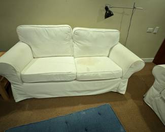 Slip Cover Love Seat 