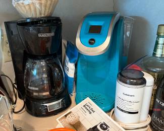 Kitchen keurig, coffee grinder, etc