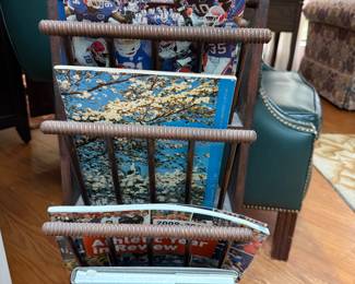 Florida Gator books and magazines on old magazine newspaper stand