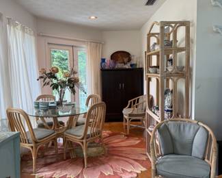 Vintage California Rattan set