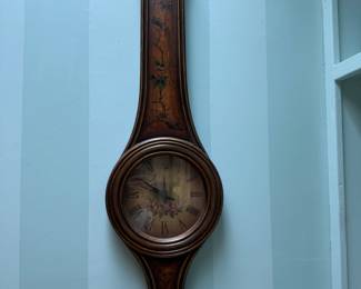 Pretty banjo type wall clock