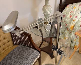Nice light for doing embroidery etc. with magnifier