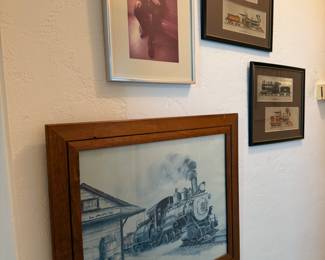 Train art