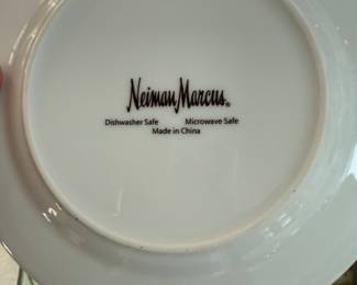 Vintage Dishes are from Neiman Marcus