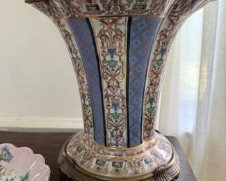 Close up of gorgeous lamp