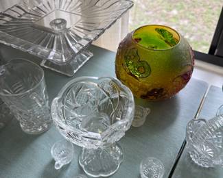 Pretty glass items