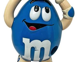 Blue MM Basketball Candy Dispenser 