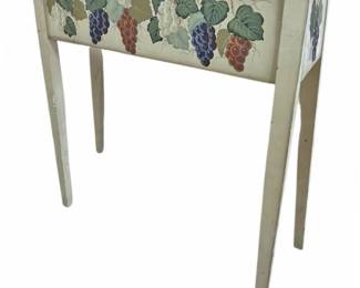 HandPainted Grapevine Console Table 