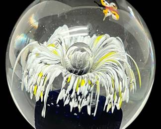 MuranoStyle Glass Paperweight 