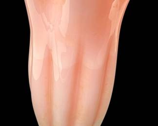 MidCentury Cased Art Glass Vase 